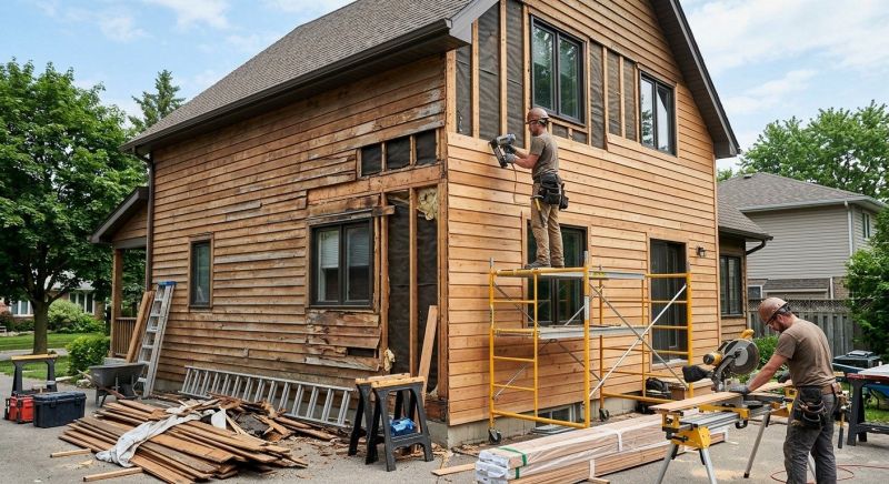 Wood Siding Service in Fowlerville, MI