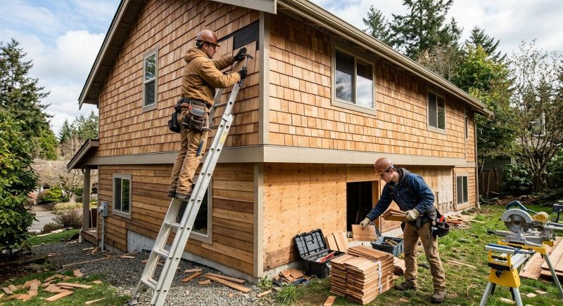 Wood Siding Service in Howell, MI