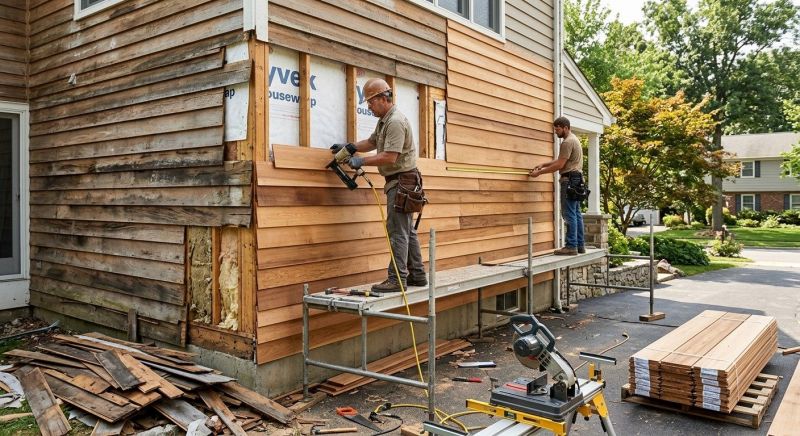 Wood Siding Service in Wixom, MI